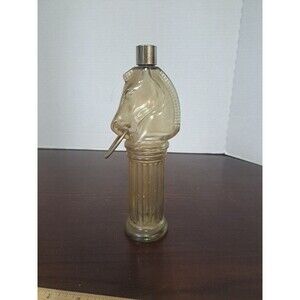 Vintage Pony Post Tai Winds Glass Avon Bottle - Empty